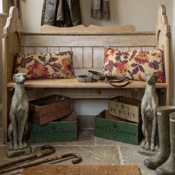 SOLD-Reclaimed Pine Bench