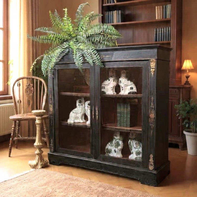 Ebonised Pier Cabinet