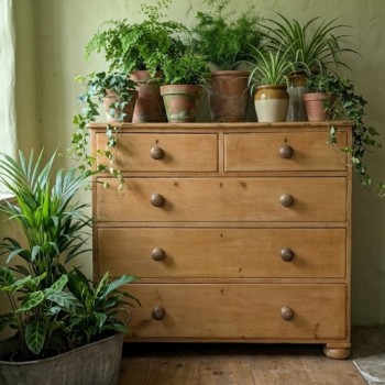 RESERVED-Large Antique Pine Storage