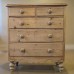 SOLD-Stripped Pine Chest of Drawers