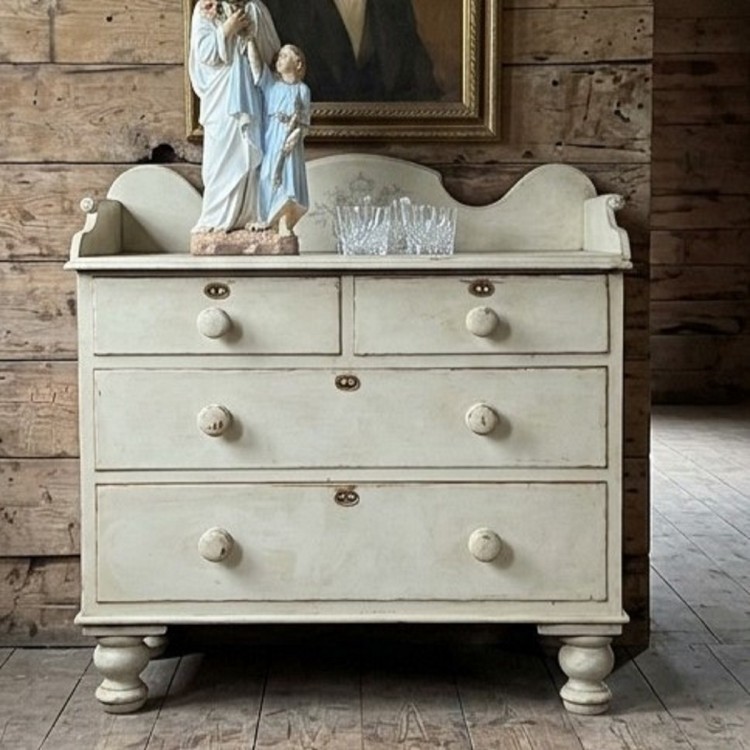 Pretty Painted Chest