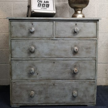 Large Painted Chest