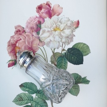 SOLD-Silver Topped Shaker